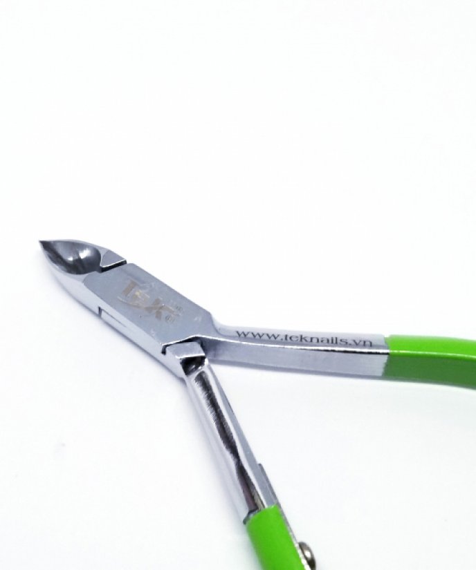 Teknails-Kềm cắt da D-09G (xanh lá)