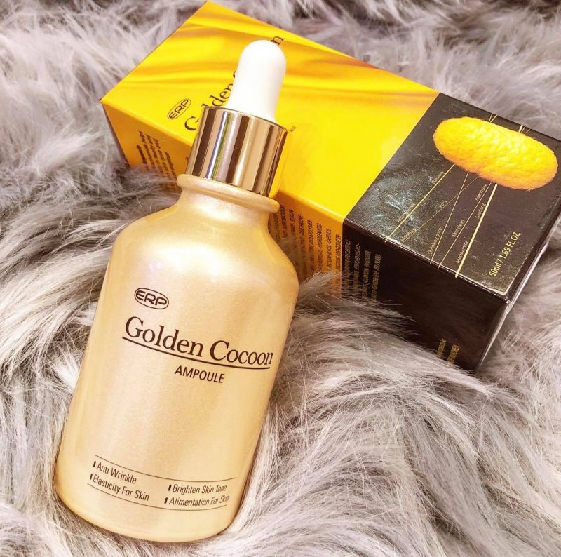 Ampoule Golden Cocoon- Tinh Chất Dưỡng Da Kén Tơ Tằm Vàng Golden Cocoon