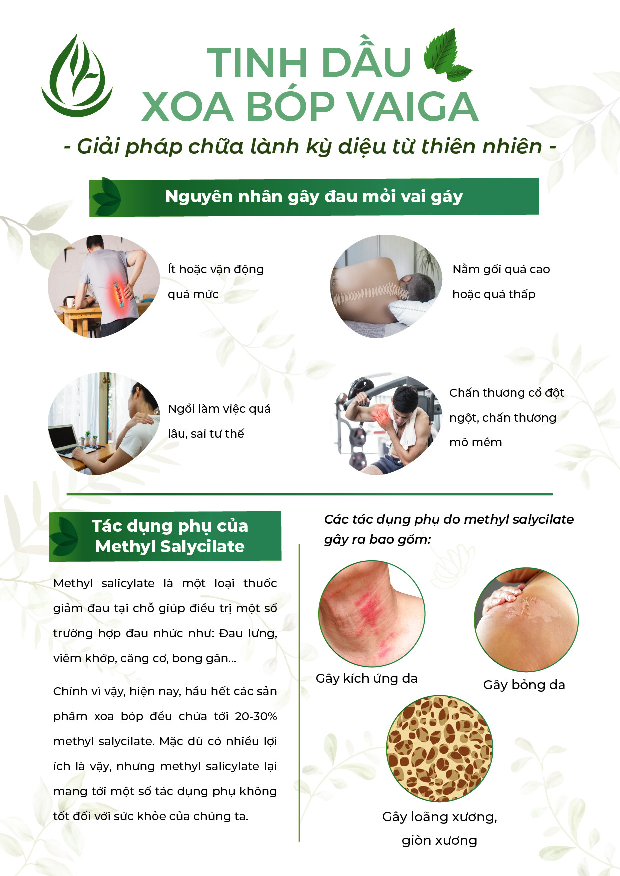 Tinh dầu Vai Gáy - VAIGA - 20ml